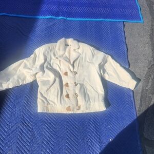 Vintage Liz Sport faux fur or sherpa garment